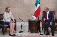 الرئيس عون استقبل وزيرة الشؤون الخارجية النمساوية: لبنان سيواجه اي اعتداء اسرائيلي ضد سيادته
