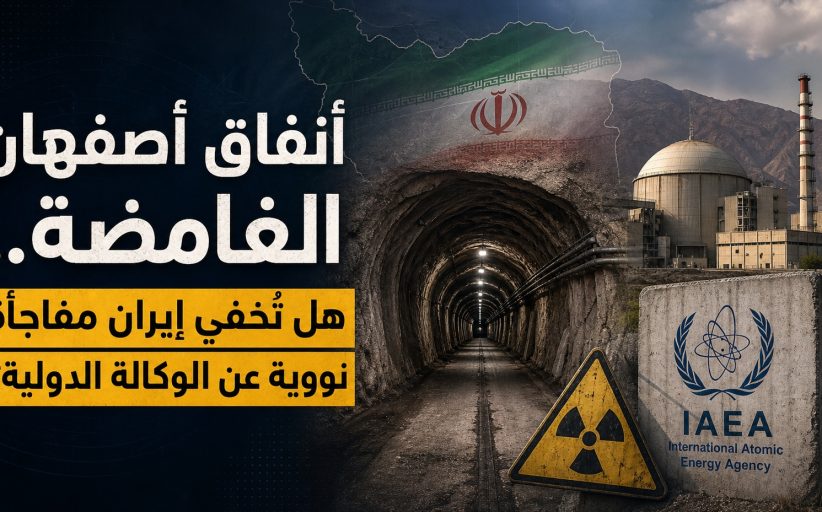 أنفاق أصفهان الغامضة: هل تُخفي إيران مفاجأة نووية عن أعين الرقابة الدولية؟