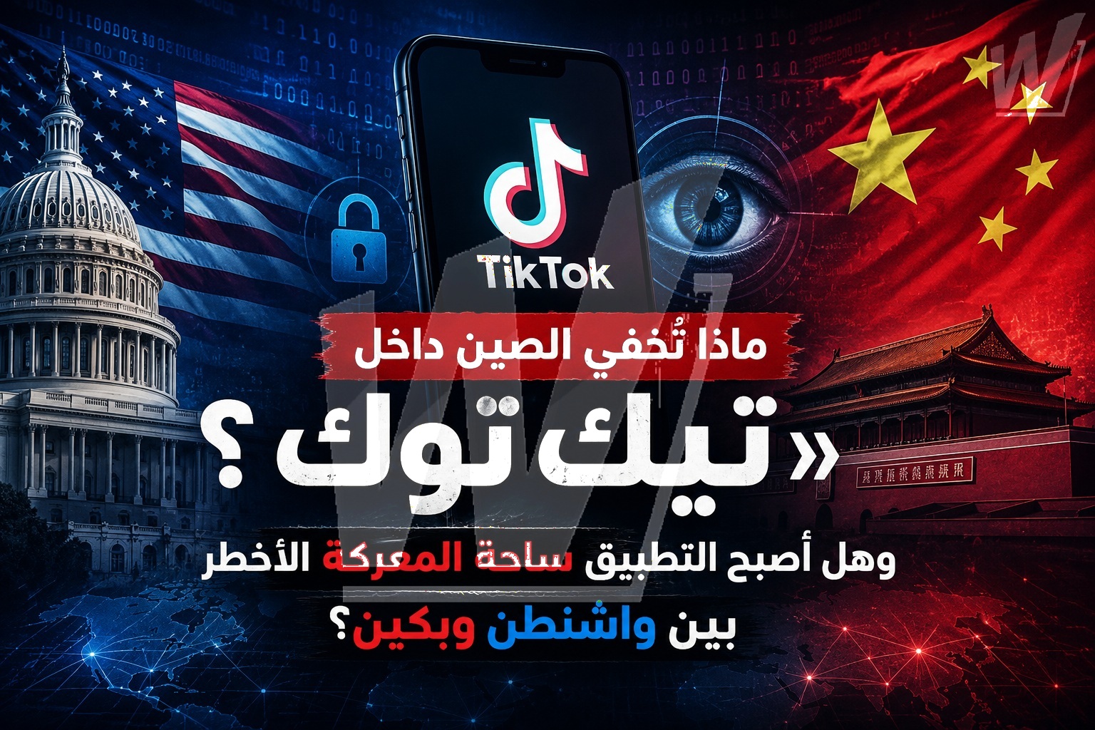 ماذا تُخفي الصين داخل «تيك توك»؟ وهل أصبح التطبيق ساحة المعركة الأخطر بين واشنطن وبكين؟