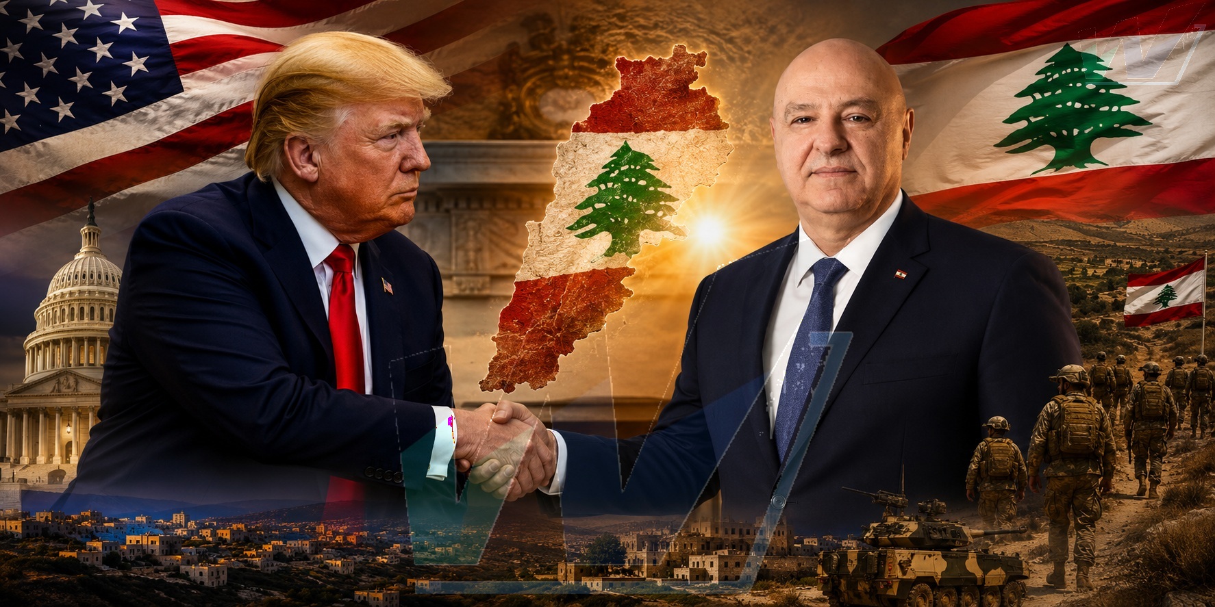 ترامب يتعهد بمساعدة لبنان في مواجهة «مشكلة حزب الله» وعون يطلب دعماً أميركياً لاتفاق تاريخي