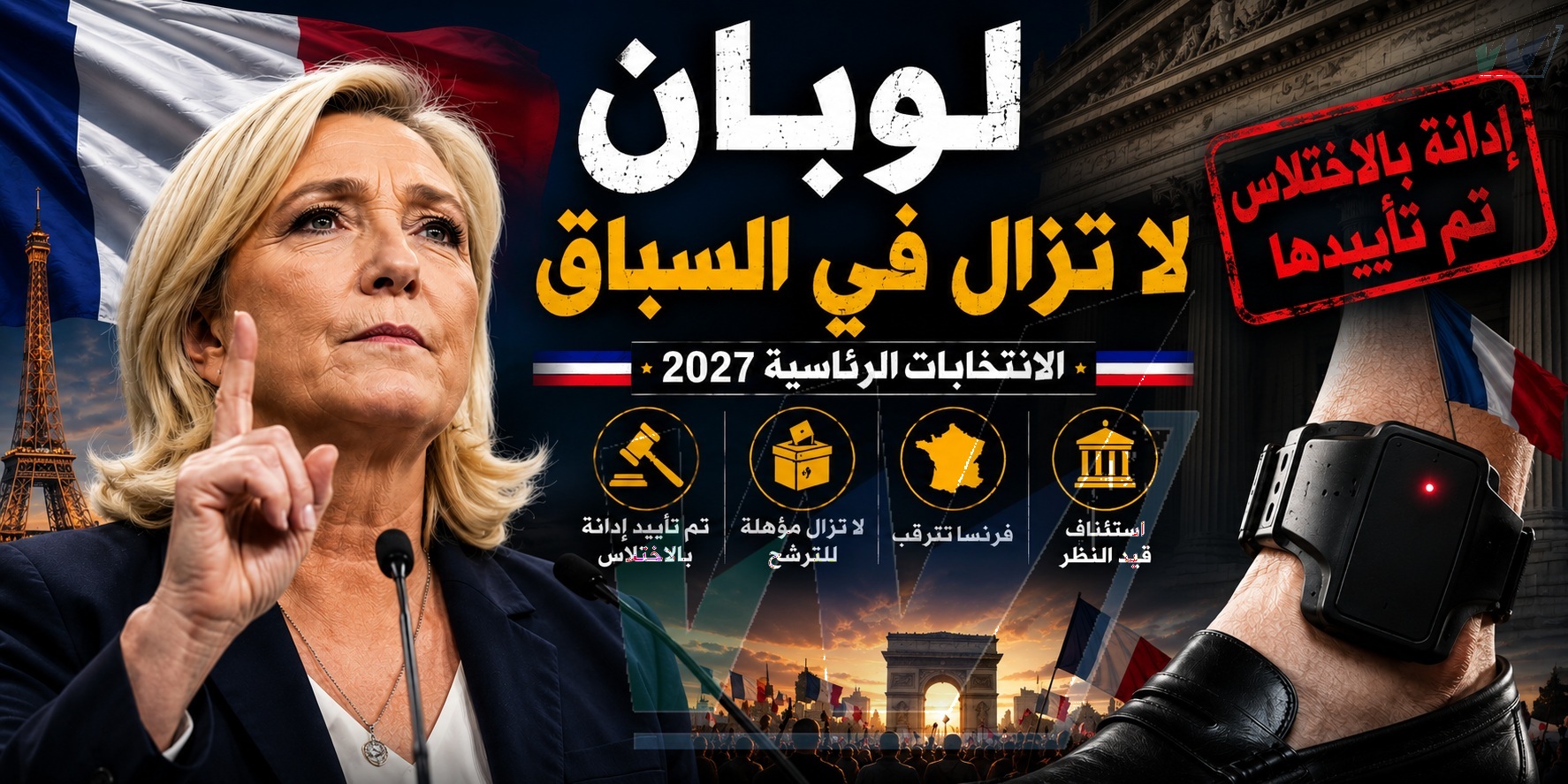 لوبان تتحدى الحكم القضائي