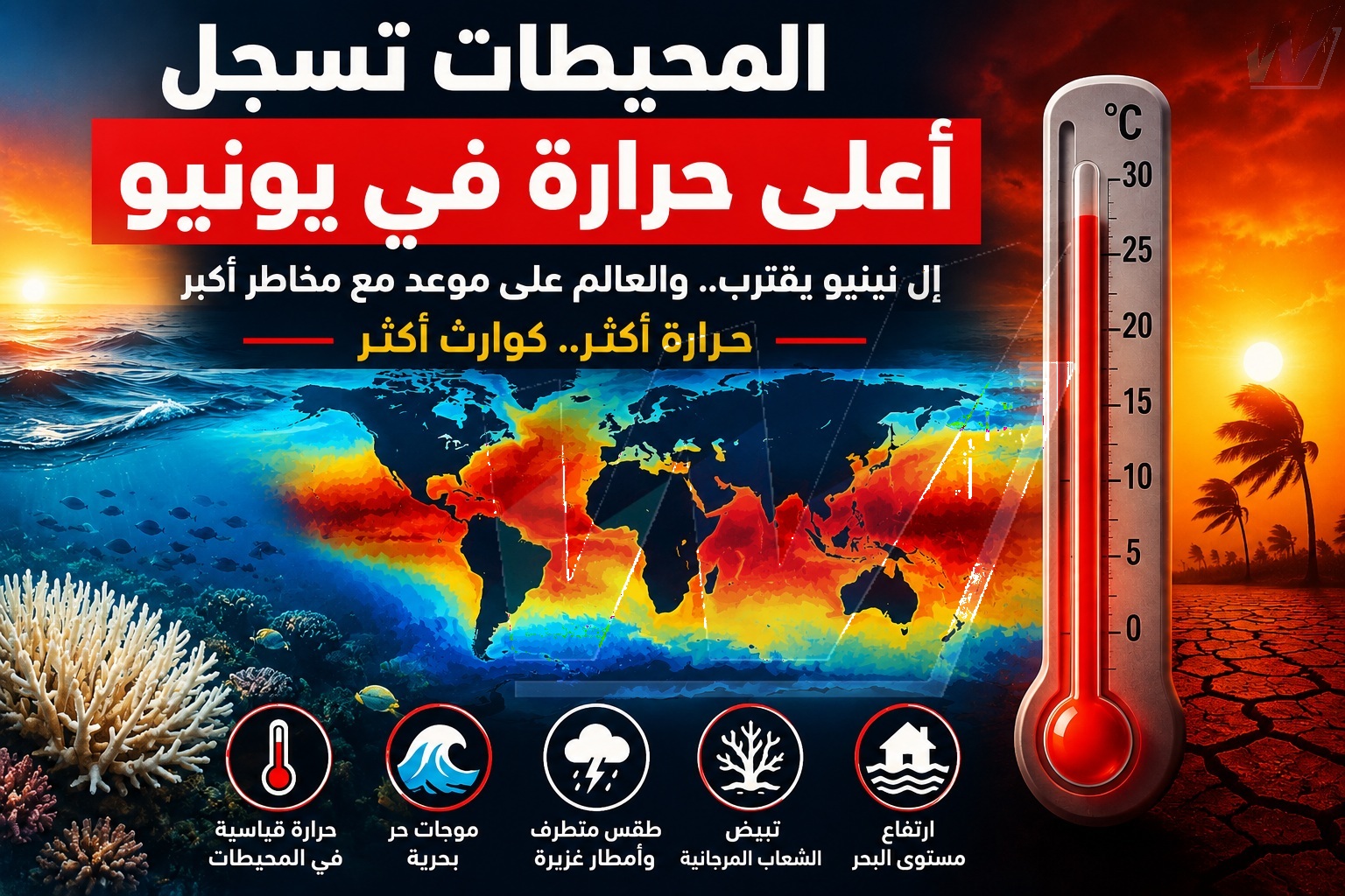 حرارة تحت الأفق