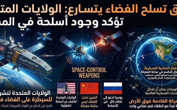 أميركا تؤكد: أسلحة في المدار وسباق الفضاء يدخل مرحلة جديدة